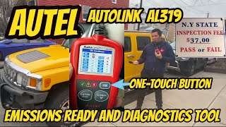 Ready for Yearly Car Vehicle State inspection Use the Autel Autolink AL319 Scan and diagnostic tool [upl. by Nannah96]