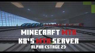 Minecraft MTR Server Returns 20  Day 16 On The New Server [upl. by Esnohpla]