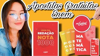 APOSTILAS GRATUITAS PARA ESTUDAR PARA O ENEM  ME SALVA 2022 [upl. by Warfeld278]