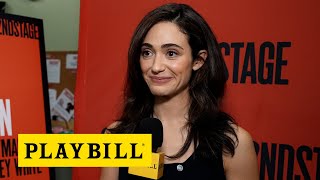 Emmy Rossum Zoë Winters Discuss Playing Sisters In the SciFi Play quotWaldenquot [upl. by Anilag]