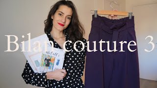 Bilan couture 3 [upl. by Lugar499]