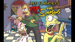 Ned Flanders KILLS The Simpsons  Indie Horror Game  No Commentary [upl. by Mctyre]