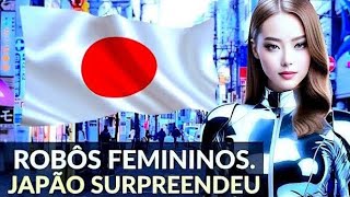 O Japão apresentou Robôs Femininos IDÊNTICOS A HUMANOS [upl. by Bonney]