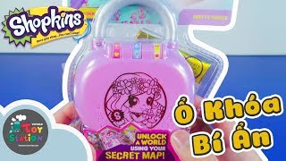 Giải mật khẩu mở Ổ Khóa Shopkins Secret bí ẩn ToyStation 278 [upl. by Krum]