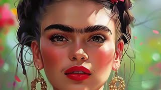 🎨 Unveiling Frida Kahlo  Mexican Art Icon 🌺 [upl. by Allis]