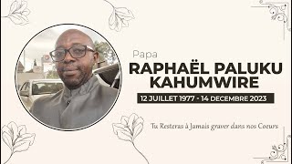 Direct OBSÈQUES DE PAPA RAPHAËL PALUKU KAHUMWIRE  RECUEILLEMENT [upl. by Pfeifer]