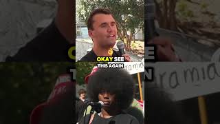 Is she a VICTIM of misinformation😱🔥 charliekirk debate [upl. by Nosniv]