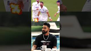 Mohammed Siraj fight with James Anderson 😡 ll Short ll 🏏 [upl. by Terag]