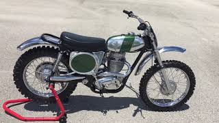 1971 BSA B50MX AHRMA Vintage Motocross [upl. by Dominick]