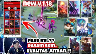 update best moba injector v118 upcoming skin mobilelegends prepare patch next project hero revamp [upl. by Anahpos]