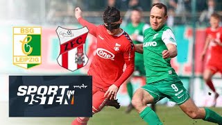 Chemie Leipzig besiegt ZFC Meuselwitz ohne Probleme  Sport im Osten  MDR [upl. by Adnahcal]