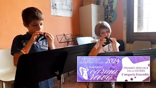 5° International Ocarina Rave Competition ON LINE 2024  Filippo e Sara Italia [upl. by Latsyrc66]