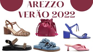 AREZZO NOVA COLEÇÃO PRIMAVERAVERÃO 2022  SAPATOS LANÇAMENTOS E TENDÊNCIAS  Caren Sales [upl. by Attirb]