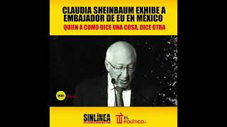 ¡Qué tunda la de hoy 😆‼️Resulta que el Embajador Ken Salazar ya se parece a la Chimoltrufia [upl. by Liscomb]