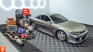 Rebuilding an Abandoned Nissan S15 Silvia in 24 Hours [upl. by Mcclimans860]