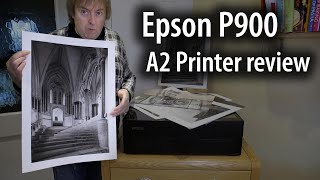 Epson SCP900 review  A217quot printer with roll paper support [upl. by Tristan]