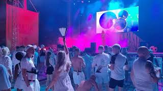 Benidorm Pride Festival 2024 White Party Atmosphere Part Two 4K [upl. by Nathaniel]