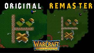 Warcraft 1  Original vs Remaster 1994 vs 2024 Comparison [upl. by Hanforrd]