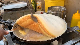 Indias Fluffiest Omelet Making  Super Fluffy Omelet  Indian Street Food [upl. by Camella140]