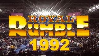 WWE Royal Rumble 1992 Match Commentary Track Smark Announce Table [upl. by Kynan]