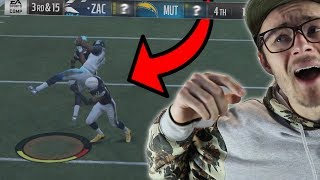 THIS HAPPENED ON LITERALLY THE BIGGEST DOWN OF THE GAME Madden 18 Packed Out [upl. by Dorison]