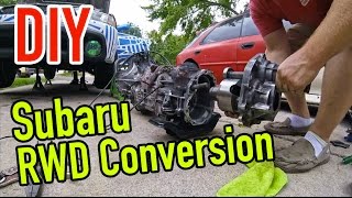 How to convert your Subaru to RWD  Dirtcheapdaily  Ep 23 [upl. by Igic268]