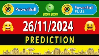 261124 SA Powerball and Power Ball Plus SA Powerball Prediction I SA Powerball Plus Prediction [upl. by Wiencke]