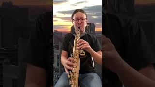 A dreamy Dawn 😊🎷 saxophonist 100daysofpractice classicalmusic shorts [upl. by Cedric945]