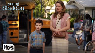 Young Sheldon First Day of High School Season 1 Episode 1 Clip  TBS [upl. by Eilegna]