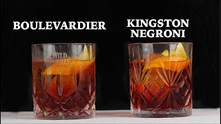 Como Fazer Boulevardier Como Fazer Kingston Negroni Especial Negroni Week [upl. by Dietz]