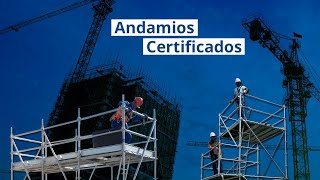 Andamios certificados Soefec [upl. by Nalyt]