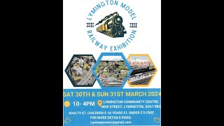 Lymington Model Railway Exhibition 2024 [upl. by Weihs]