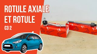 Changer la Rotule axiale et la Rotule de Direction Citroën C3 2 🚗 [upl. by Ube47]