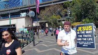 Circular Quay Sydney Australia  Gospel for tourists  Part 2  1809202402 [upl. by Idoj393]