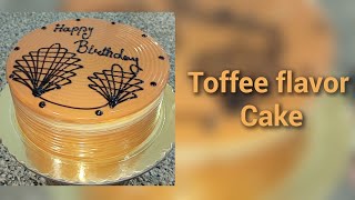 Making A Toffee Flavor Cake [upl. by Catina]