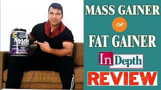 MuscleTech Mass Tech Review l Mass Gainer Or Fat Gainer In Hindi ll By Sachin Malik [upl. by Leuqar783]