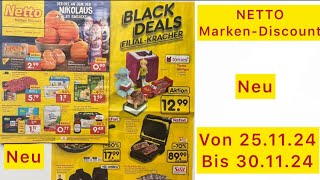 NETTO Werbung Angebote Prospekt Gültig von 251124 bis 301124​⁠Werbungde [upl. by Dream]