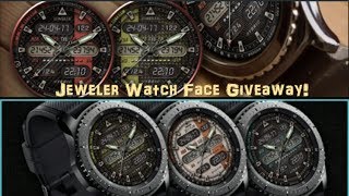 Samsung Gear S3 Hybrid Watch Face by Jeweler  3 FREE COUPONS  Jibber Jab Reviews [upl. by Llessur]