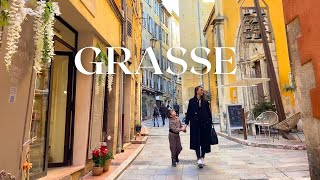 Walk in GRASSE France Provence What to visit around Nice and Cannes French Riviera Travel Guide [upl. by Notsgnik]