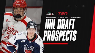 RANKING THE TOP 5 NHL DRAFT PROSPECTS  Bob McKenzie [upl. by Dnanidref]