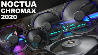 Новые ТОП вентиляторы NOCTUA CHROMAX [upl. by Adam937]