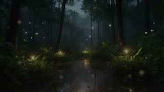 ASMR Gentle River Sounds with Chirping Crickets amp Frogs  Relaxation for Sleep amp Meditation [upl. by Nogas]