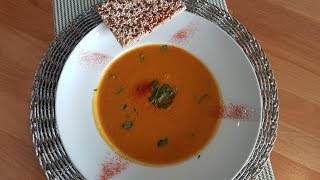 Carrot Ginger amp Coriander Soup Recipe [upl. by Carolann]