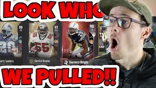 CRAZY PACK LUCK WITH 3 INSANE PULLS FOR OUR TEAM Madden 18 Packed Out [upl. by Arevle]