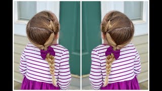 Fast and Easy Topsy Tail Hairstyle for Girls [upl. by Nac]