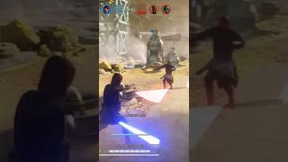 another maul bites the dust 🪐  Star Wars Battlefront 2 [upl. by Arahsak184]