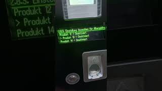 Altersabfrage einstellen Snackautomat Vending Vendo Sanden Televend [upl. by Rajewski]