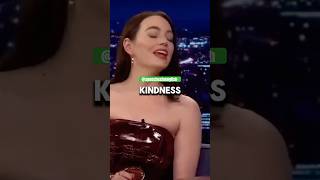 Emma Stone Talks About Her New Movie Kinds of Kindness englishspeeches emmastone [upl. by Annaeiluj]