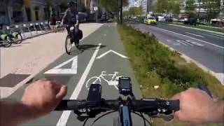 Lisbon Bike Ride  Merida Speeder 400 2018 [upl. by Nirag]