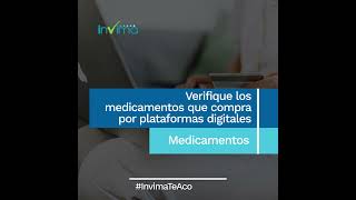 Verifique los medicamentos que compra por plataformas digitales [upl. by Aneev]